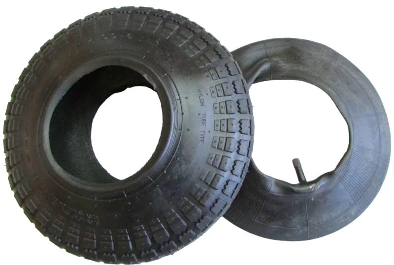 Покрышка маленькая 4.00-8 TR13 с камерой (гладкая) СС6004